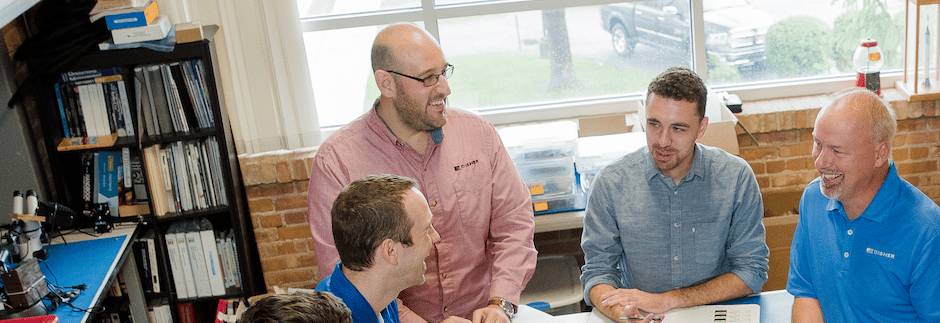 DISHER Team meeting together